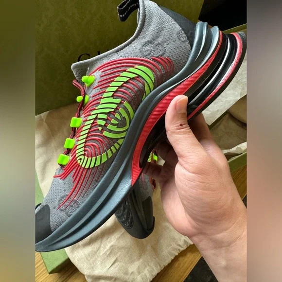 ✅Gucci Mens Sneakers -Size 8 - Picture 10 of 17